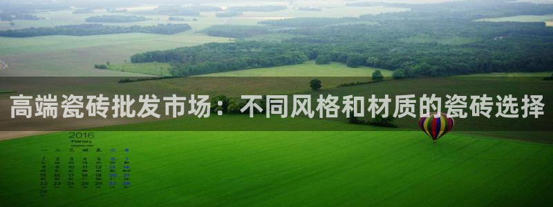 金年会软件之家下载：高端瓷砖批发市场：不同风格和材质的瓷砖选择